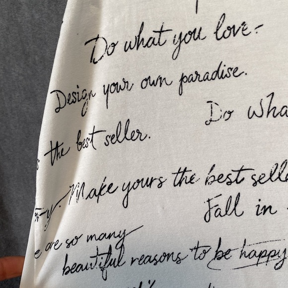 Sleeveless Top, Inspirational notes - Picture 3 of 7